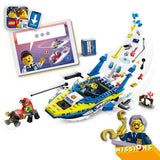 LEGO City Missions 60355 Missões de Investigação da Polícia Marítima