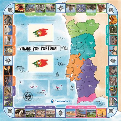 Puzzle Mapa de Portugal