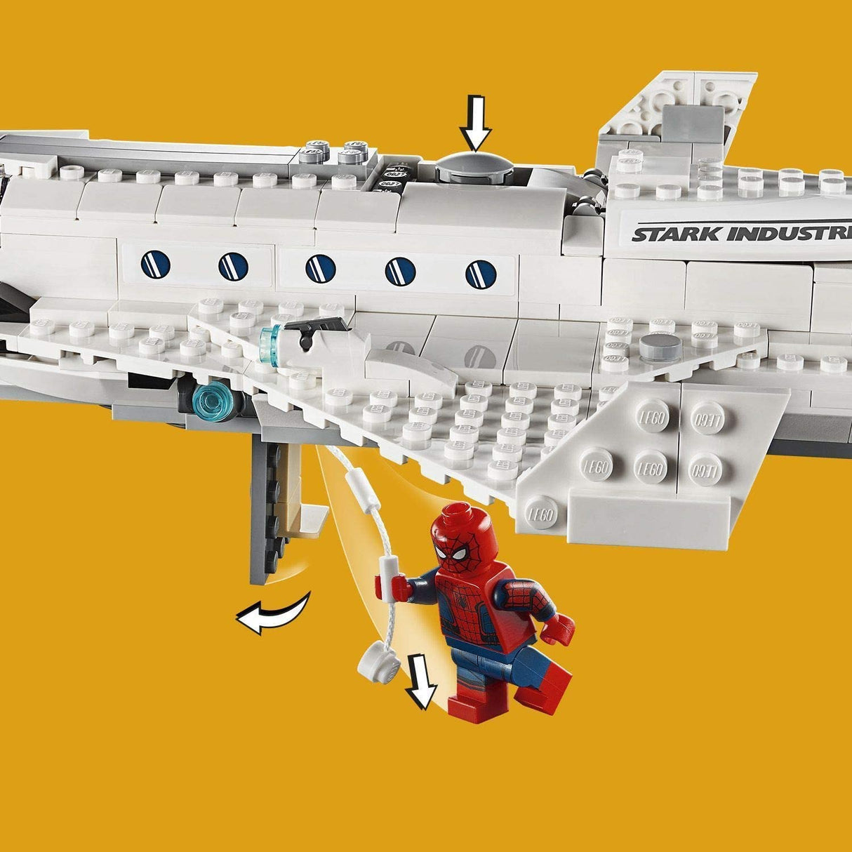 LEGO Marvel Super Heroes 76130 O Avião a Jato de Stark e o Ataque do Drone