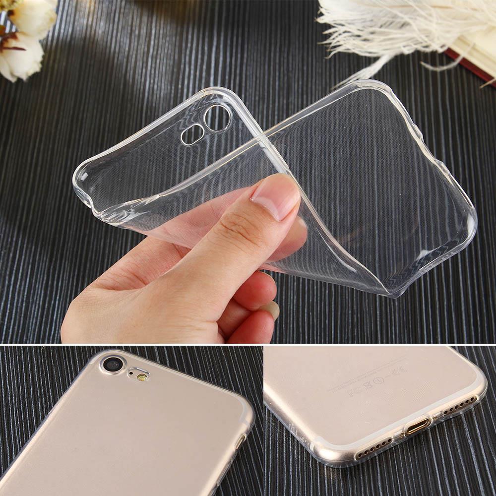 Capa ultra clara de 05 mm em gel TPU para Sony Xperia XA2 transparente