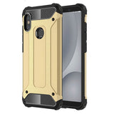 Capa de armadura híbrida resistente e resistente para Xiaomi Redmi Note 5 (câmera dupla)  -  Redmi Note 5 Pro dourado