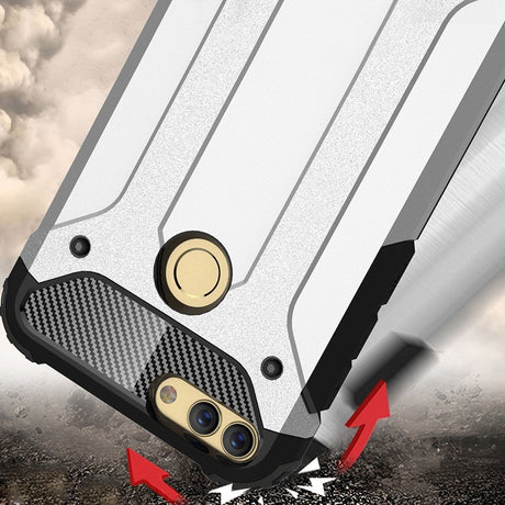 Capa de armadura híbrida resistente e resistente para Xiaomi Redmi Note 5 (câmera dupla)  -  Redmi Note 5 Pro dourado