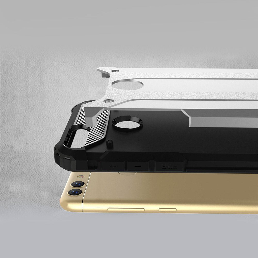 Capa de armadura híbrida resistente e resistente para Xiaomi Redmi Note 5 (câmera dupla)  -  Redmi Note 5 Pro dourado