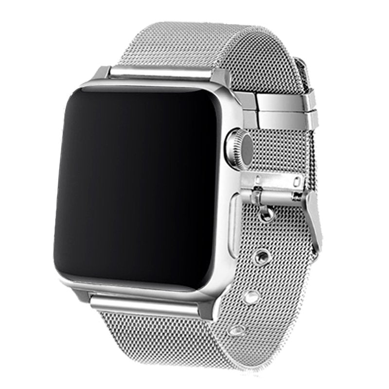 Bracelete  Metal para Apple Watch Series 38/40 Mm - Prata