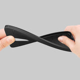 Capa flexível de couro TPU padrão Litchi para Xiaomi Redmi 5 Plus AZUL