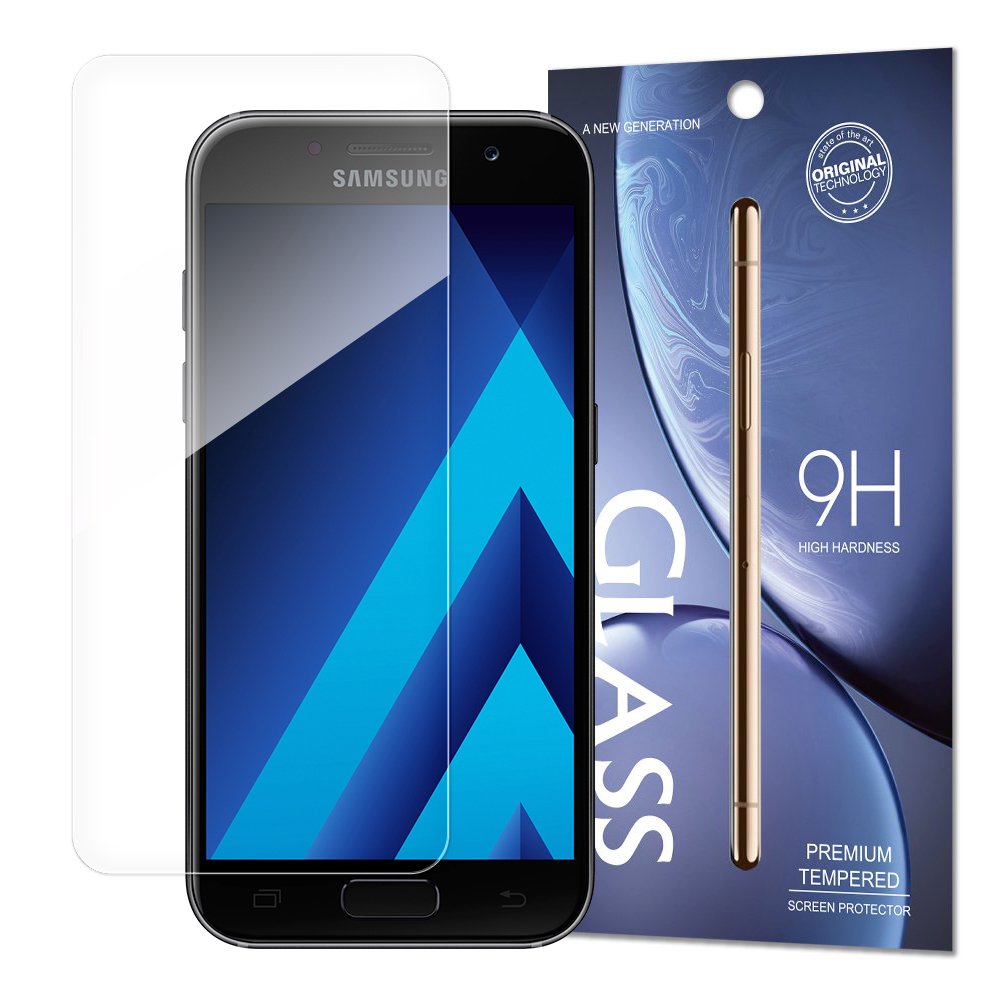 Protetor de tela de vidro temperado 9H para Samsung Galaxy A3 2016