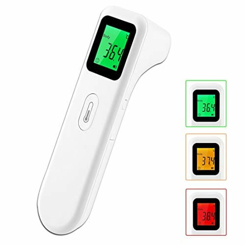 Termómetro Digital Infravermelho  sem contato Medição precisa e rápida  Pistola de Temperatura