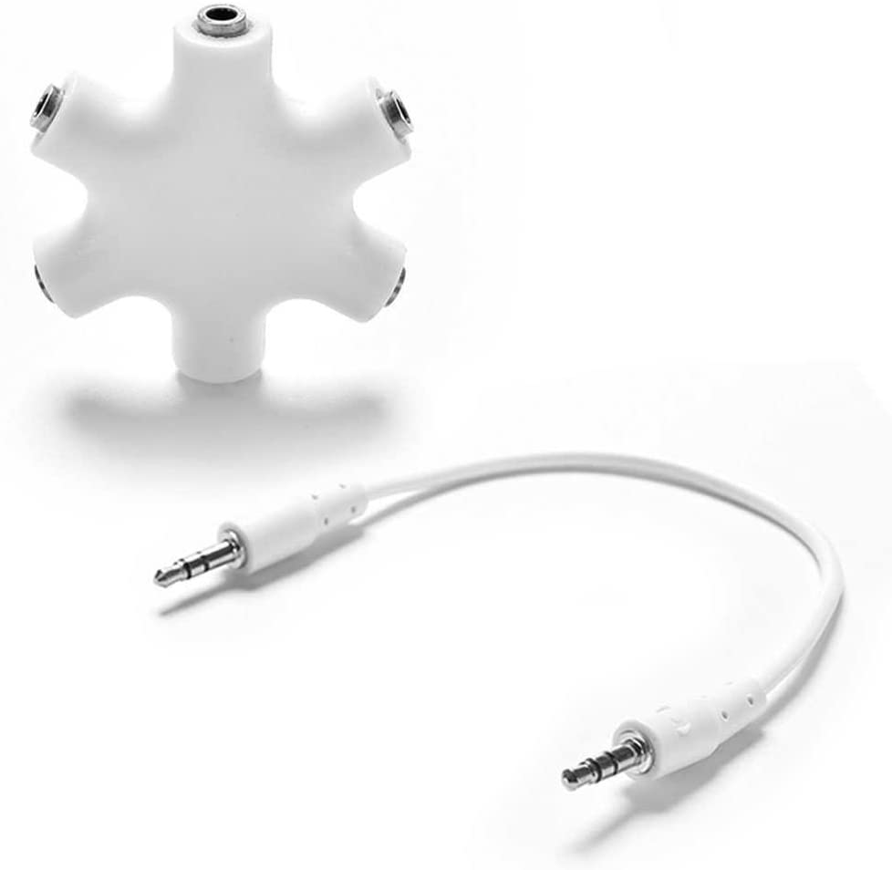 Splitter Jack 3,5mm - Branco