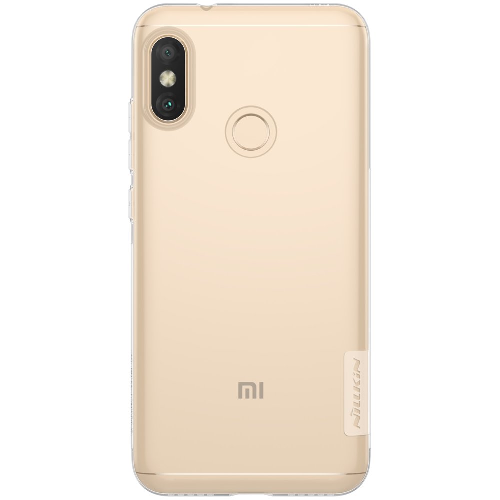 Capa Nillkin Nature TPU Gel Ultra Slim para Xiaomi Mi A2  -  Mi 6X transparente