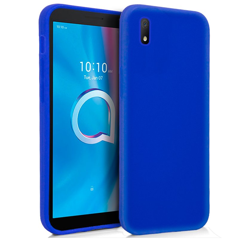 Capa Alcatel 1B  Silicone Azul