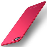 MSVII Simple Ultra-Thin Cover PC Case para Huawei Honor 10 vermelho