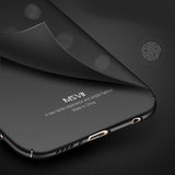 MSVII Simple Ultra-Thin Cover PC Case para Huawei Honor 10 vermelho