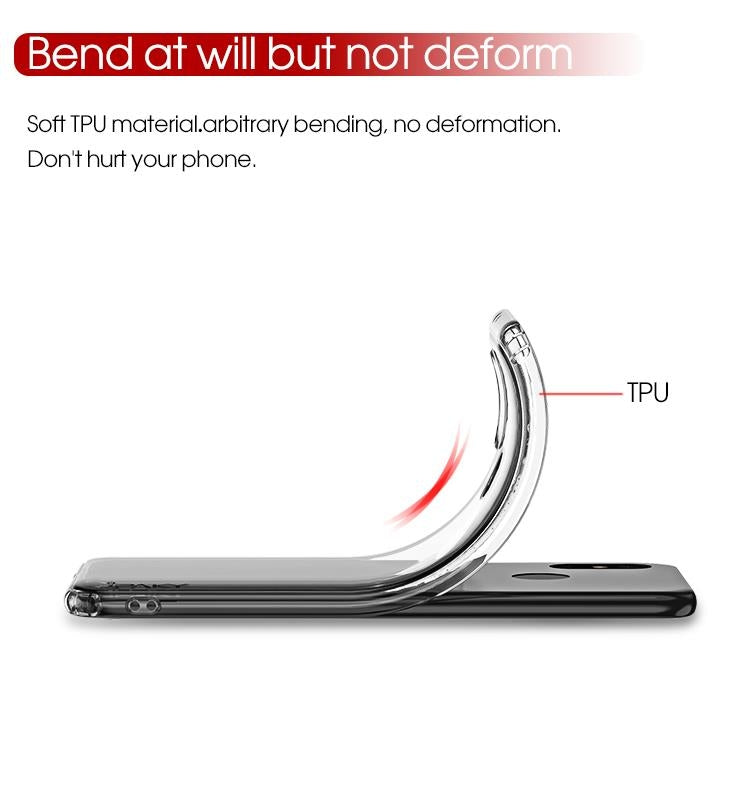 Capa iPaky Effort TPU + vidro temperado 9H para Xiaomi Mi 8 Explorer transparente