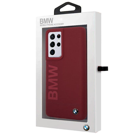 Capa Samsung Galaxy S21 Ultra BMW  Vermelho
