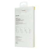 Baseus Simplicity Gel TPU Capa flexível com tampão de poeira para iPhone XS  -  X transparente (ARAPIPH58-A02)