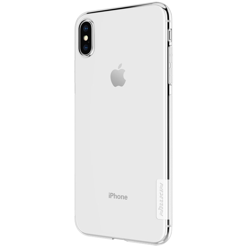 Capa Nillkin Nature TPU Gel Ultra Slim para iPhone XS Max transparente