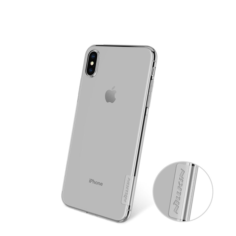 Capa Nillkin Nature TPU Gel Ultra Slim para iPhone XS Max transparente