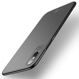 MSVII Simple Ultra-Thin Cover PC Case para iPhone XS Max preto