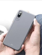 MSVII Simple Ultra-Thin Cover PC Case para iPhone XS Max preto