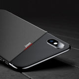 MSVII Simple Ultra-Thin Cover PC Case para iPhone XS Max azul