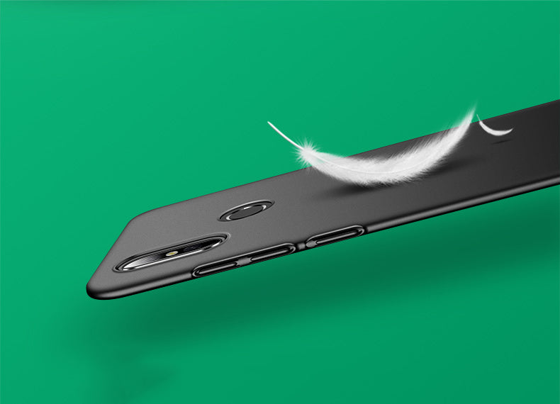 MSVII Simple Ultra-Thin Cover PC Case para Xiaomi Mi 8 Lite vermelho