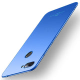 MSVII Simple Ultra-Thin Cover PC Case para Xiaomi Mi 8 Lite azul