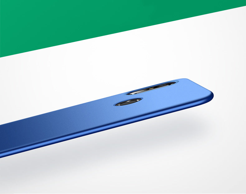 MSVII Simple Ultra-Thin Cover PC Case para Xiaomi Mi 8 Lite azul