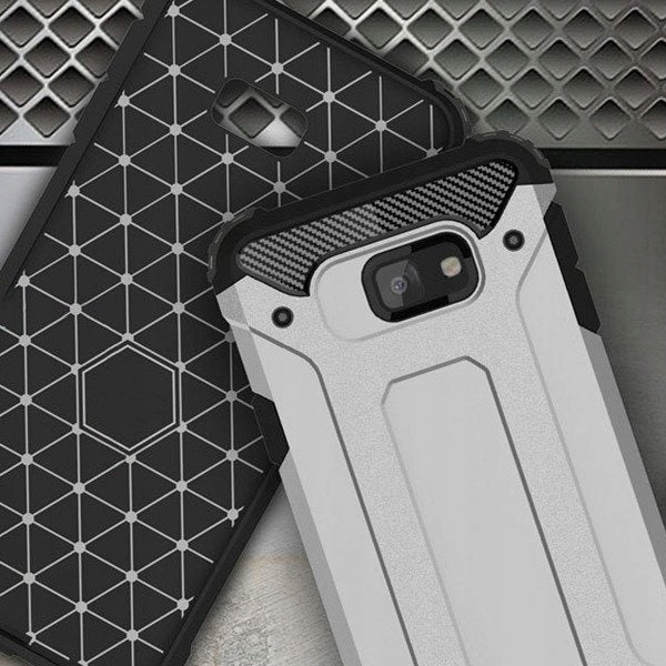 Capa Hybrid Armor Capa resistente e resistente para Samsung Galaxy J4 Plus 2018 J415 (UE) dourada