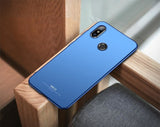 MSVII Simple Ultra-Thin Cover PC Case para Xiaomi Mi 8 Lite preto