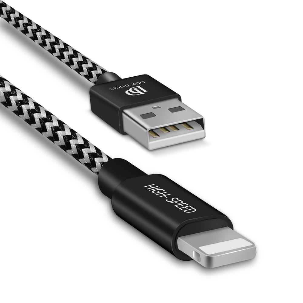 Cabo USB  -  Lightning série Dux Ducis K-ONE 2.1A 025M preto