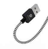 Cabo USB  -  Lightning série Dux Ducis K-ONE 2.1A 025M preto