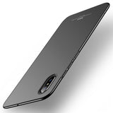 MSVII Simple Ultra-Thin Cover PC Case para Xiaomi Mi 8 Explorer preta