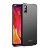 MSVII Simple Ultra-Thin Cover PC Case para Xiaomi Mi 8 Explorer preta