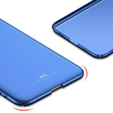 MSVII Simple Ultra-Thin Cover PC Case para Xiaomi Mi 8 Explorer preta