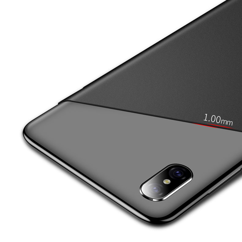 MSVII Simple Ultra-Thin Cover PC Case para Xiaomi Mi 8 Explorer preta
