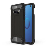 Capa Hybrid Armor Capa resistente e resistente para Samsung Galaxy S10e preto