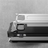 Capa Hybrid Armor Capa resistente e resistente para Samsung Galaxy S10e prata