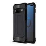 Capa Hybrid Armor Capa resistente e resistente para Samsung Galaxy S10 Plus preta