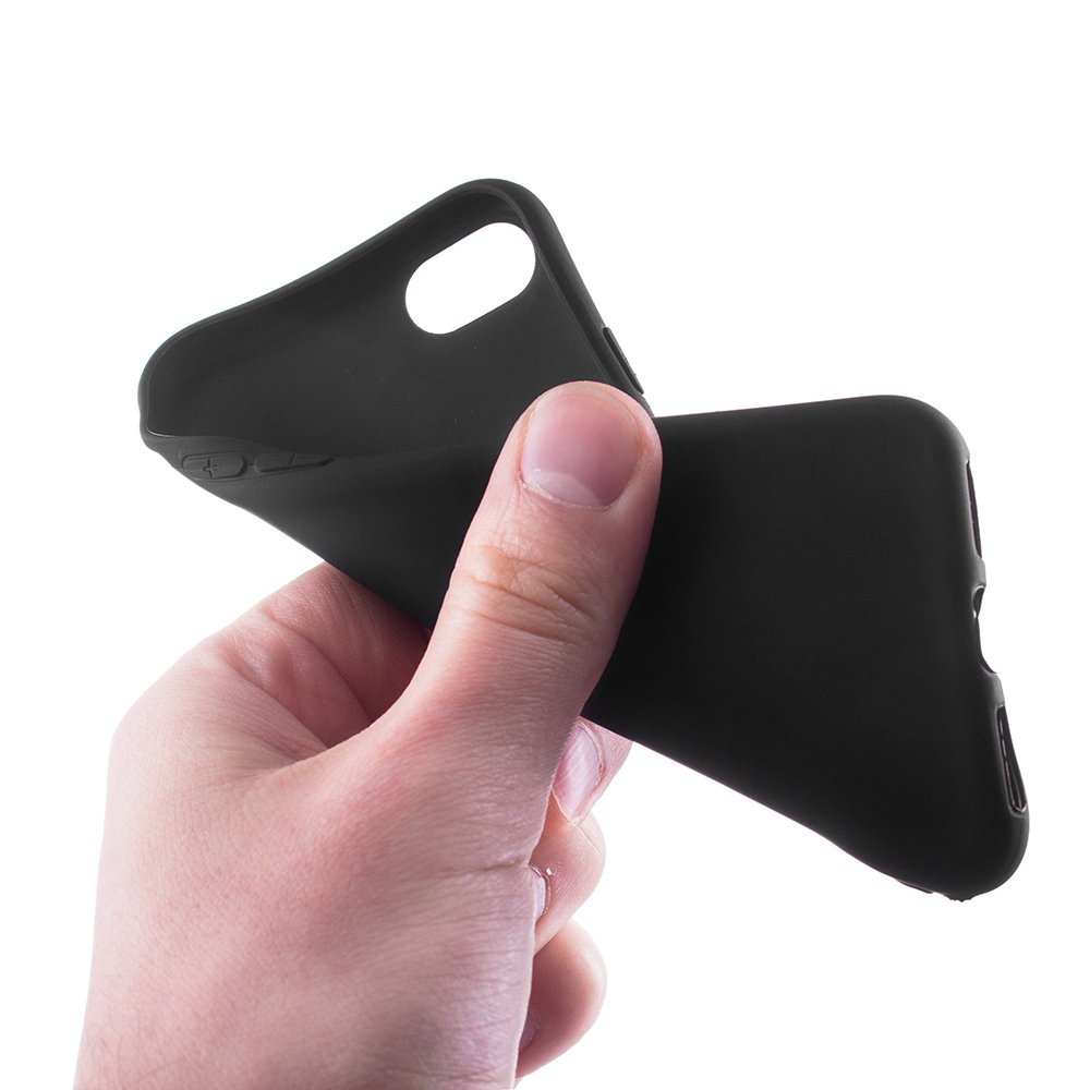 Capa Soft Matt Gel TPU para Xiaomi Redmi 7 preta