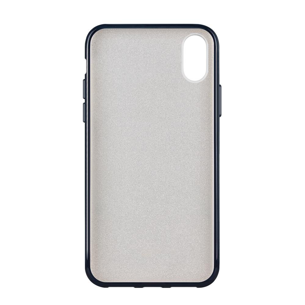 Capa Wozinsky Glitter brilhante para iPhone XS Max preto