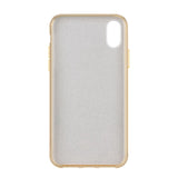 Capa Wozinsky Glitter brilhante para iPhone XS Max dourado