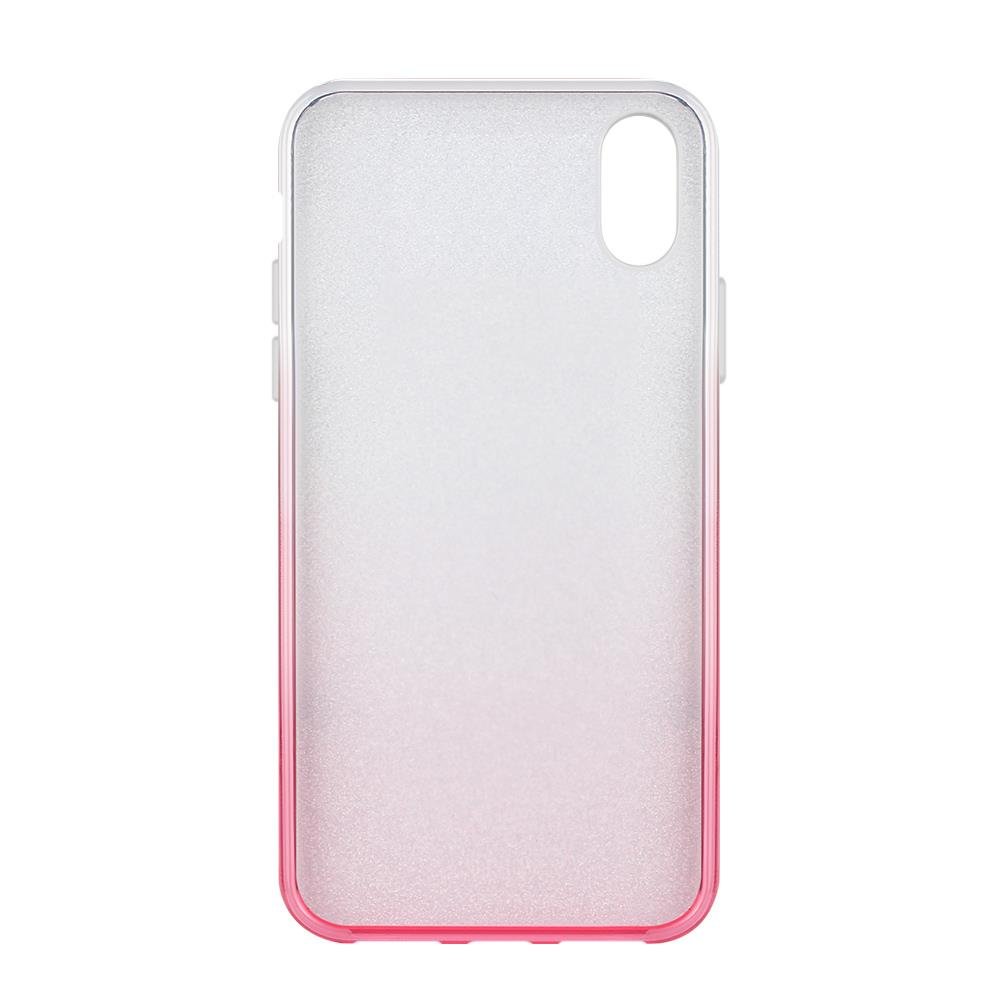 Capa brilhante Wozinsky para iPhone XS Max rosa