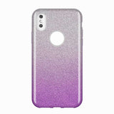 Capa brilhante Wozinsky para iPhone XS Max roxo