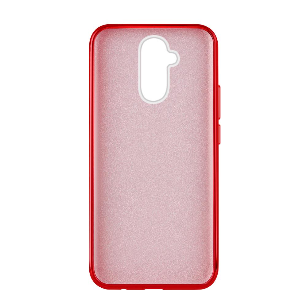 Capa brilhante Wozinsky com brilho para Huawei Mate 20 Lite vermelho
