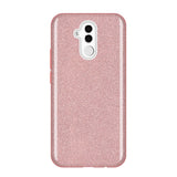 Capa brilhante Wozinsky com brilho para Huawei Mate 20 Lite rosa claro