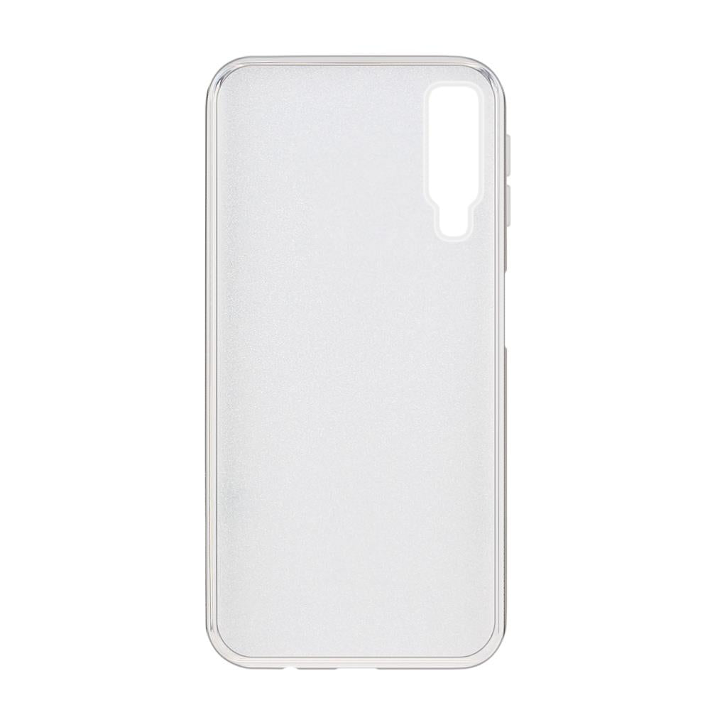 Capa Wozinsky Glitter brilhante para Samsung Galaxy A7 2018 A750 prata