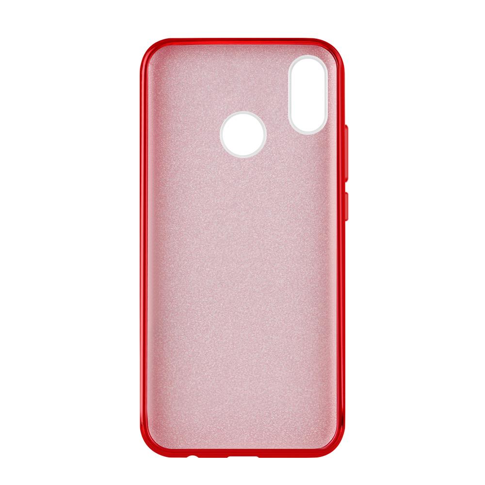 Capa Wozinsky Glitter brilhante para Samsung Galaxy A9 2018 A920 vermelha