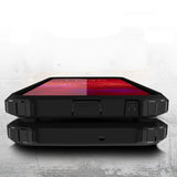 Capa Hybrid Armor Capa resistente e resistente para Motorola Moto G7 Plus  -  G7 prata