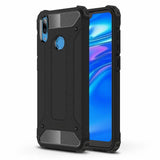 Capa Hybrid Armor Capa resistente e resistente para Huawei Y7 2019  -  Y7 Prime 2019 preta