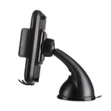 Suporte universal de telefone para carro painel pára-brisa suporte para carro para smartphone preto